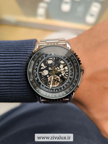 ساعت مچی مردانه مارک BAGARI مدل 1680 بند استیل