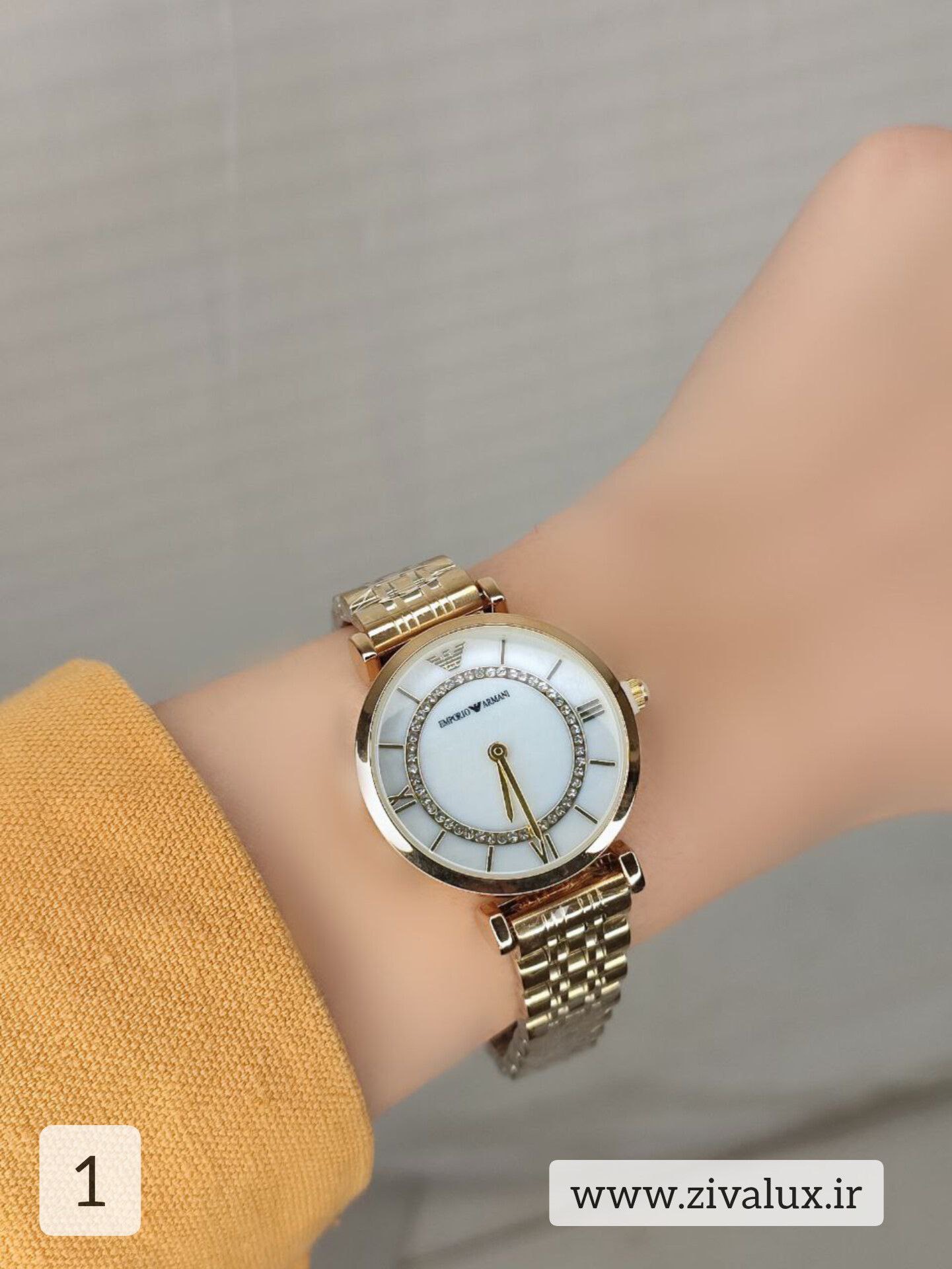 ساعت مچی زنانه امپریو آرمانی EMPORIO ARMANI موتور ژاپن