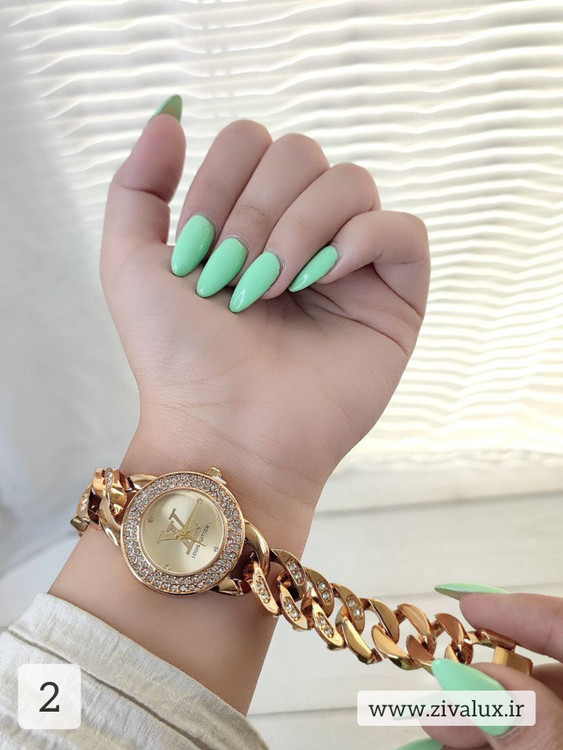 ساعت مچی زنانه مارک لویی ویتون LOUIS VUITTON بند استیل