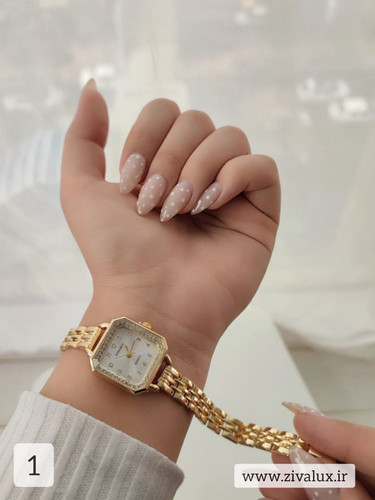 ساعت مچی زنانه مارک HONGRUI بند فلزی