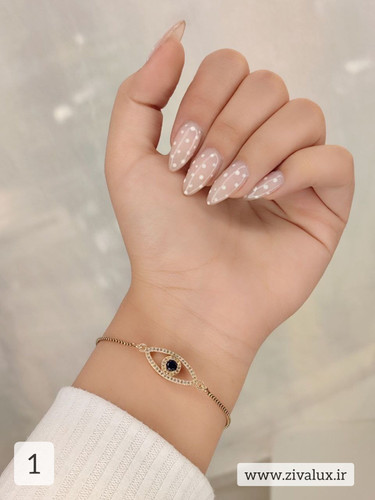 دستبند استیل زنانه و دخترانه کرواتی