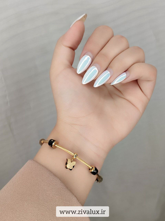 تکدست سیمی زنانه و دخترانه طرح پروانه