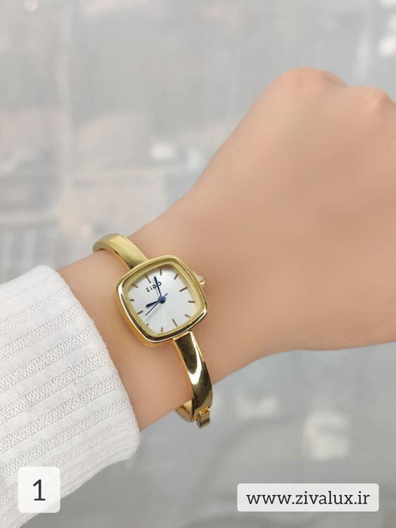 ساعت مچی زنانه مارک زیدو ZIDO بند النگویی استیل