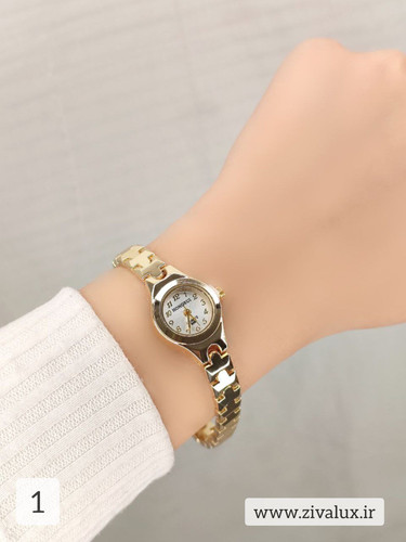 ساعت مچی زنانه مارک HONGRUI بند فلزی