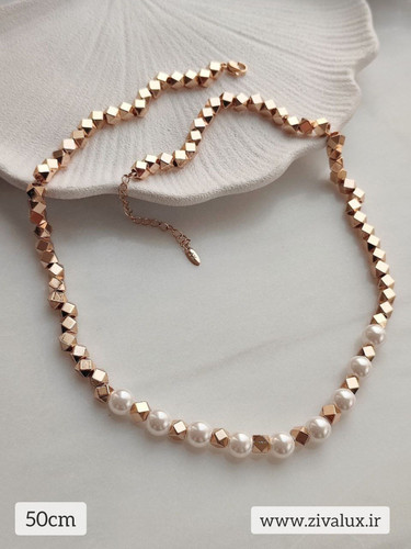 گردنی زنانه مرواریدی مارک ژوپینگ xuping (50 سانتی متر)