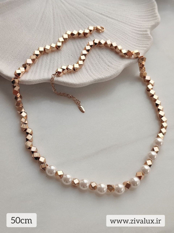 گردنی زنانه مرواریدی مارک ژوپینگ xuping (50 سانتی متر)
