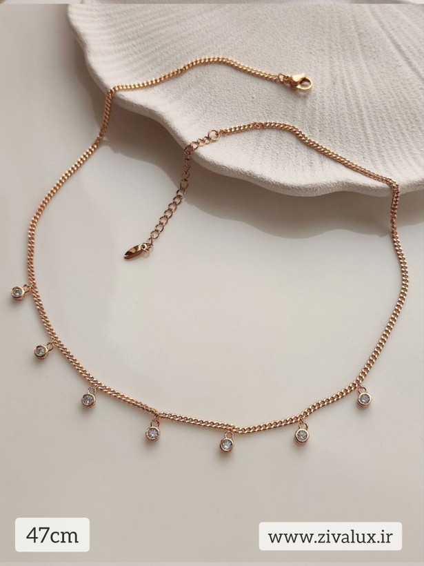 گردنبند زنانه مارک ژوپینگ xuping (47 سانتی متر)