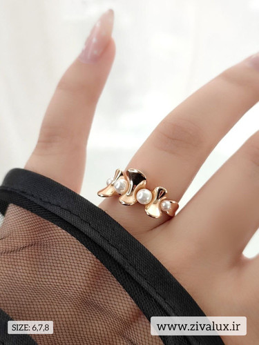 انگشتر زنانه مارک ژوپینگ xuping مرواریدی