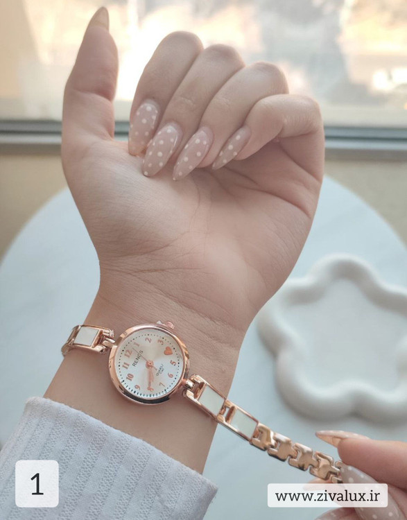 ساعت مچی زنانه مارک RENOS بند فلزی