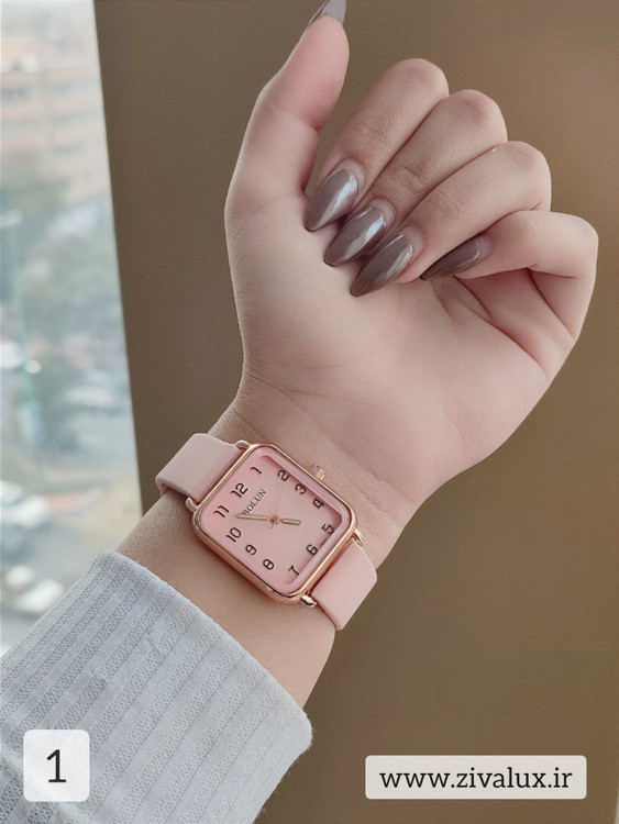 ساعت مچی دخترانه مارک بلون BOLUN بند سیلیکونی