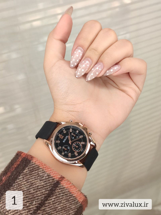 ساعت مچی دخترانه مارک بلون BOLUN بند سیلیکونی