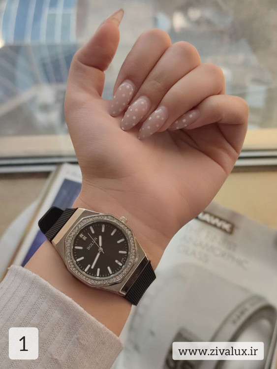 ساعت مچی دخترانه مارک بلون BOLUN بند سیلیکونی