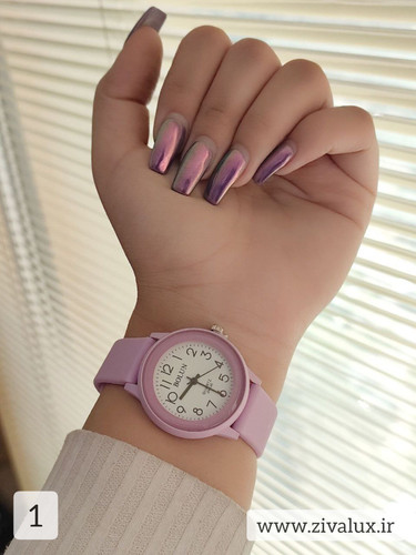 ساعت مچی دخترانه مارک بلون BOLUN بند سیلیکونی