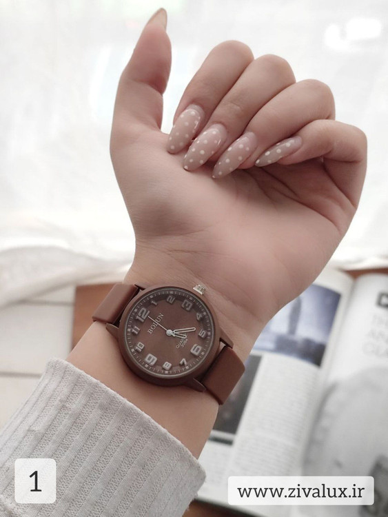 ساعت مچی دخترانه مارک بلون BOLUN بند سیلیکونی