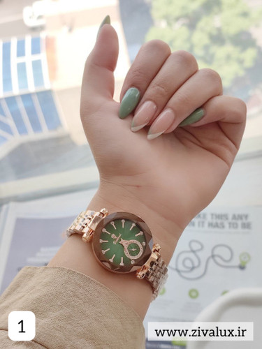 ساعت مچی زنانه مارک binbond مدل ۱۸۸ بند استیل