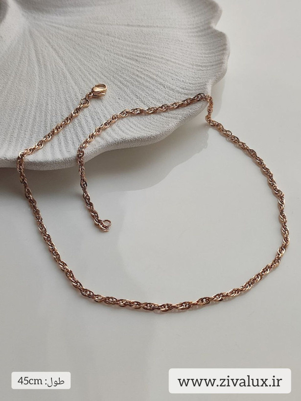 زنجیر زنانه مارک ژوپینگ Xuping (طول ۴۵ سانتی)