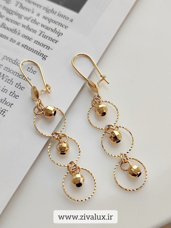 گوشواره زنانه آویز دار