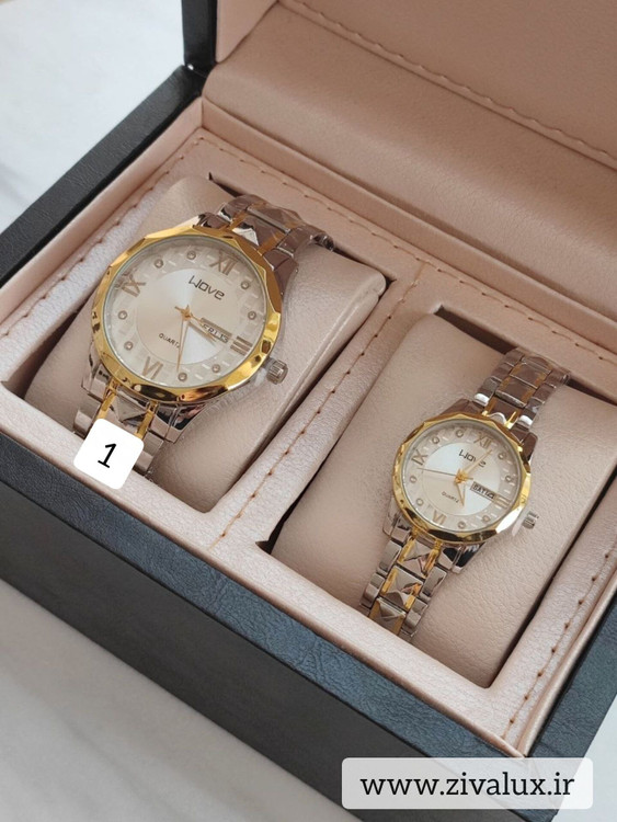 ساعت مچی مردانه و زنانه مارک WOVE بند استیل