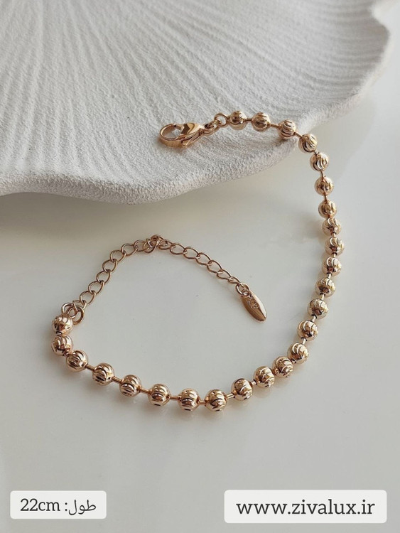 دستبند زنانه مارک ژوپینگ XUPING مدل مهره ایی (۲۲ سانتی)