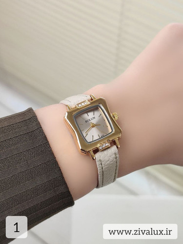 ساعت مچی دخترانه مارک بلون BOLUN بند چرم بند چرم