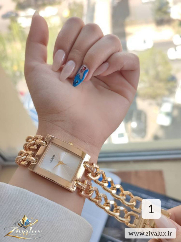 ساعت مچی زنانه بند کارتیر مارک GUESS استیل