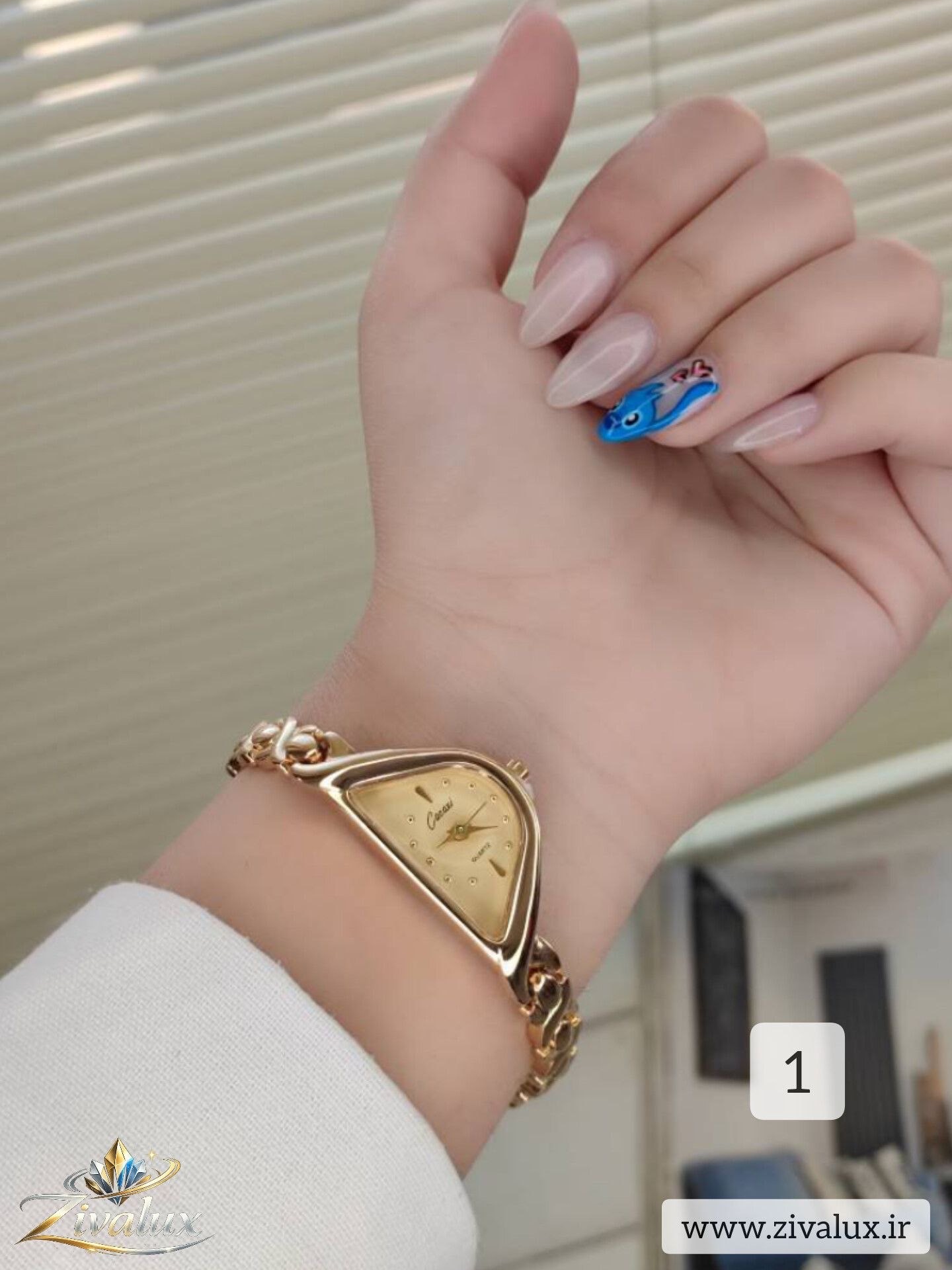 ساعت مچی زنانه مارک CACAXI بند استیل