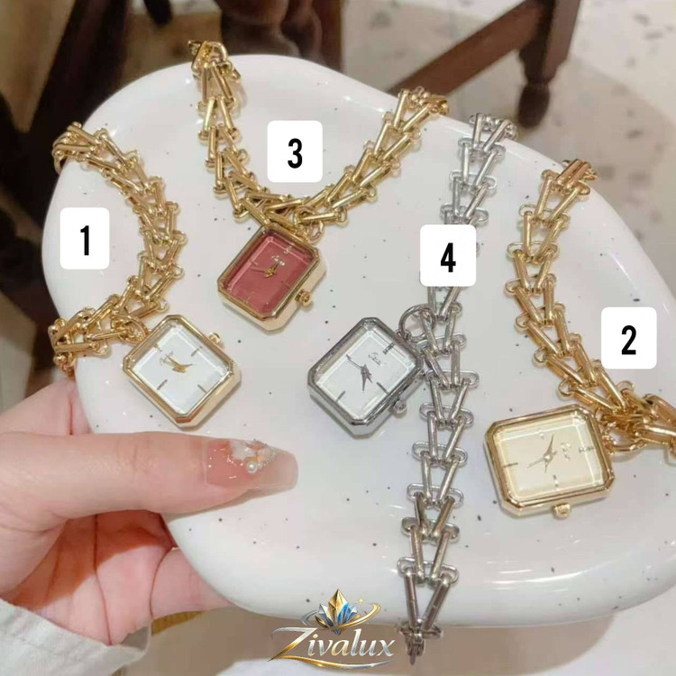 ساعت مچی زنانه مارک CACAXI بند دستبندی استیل