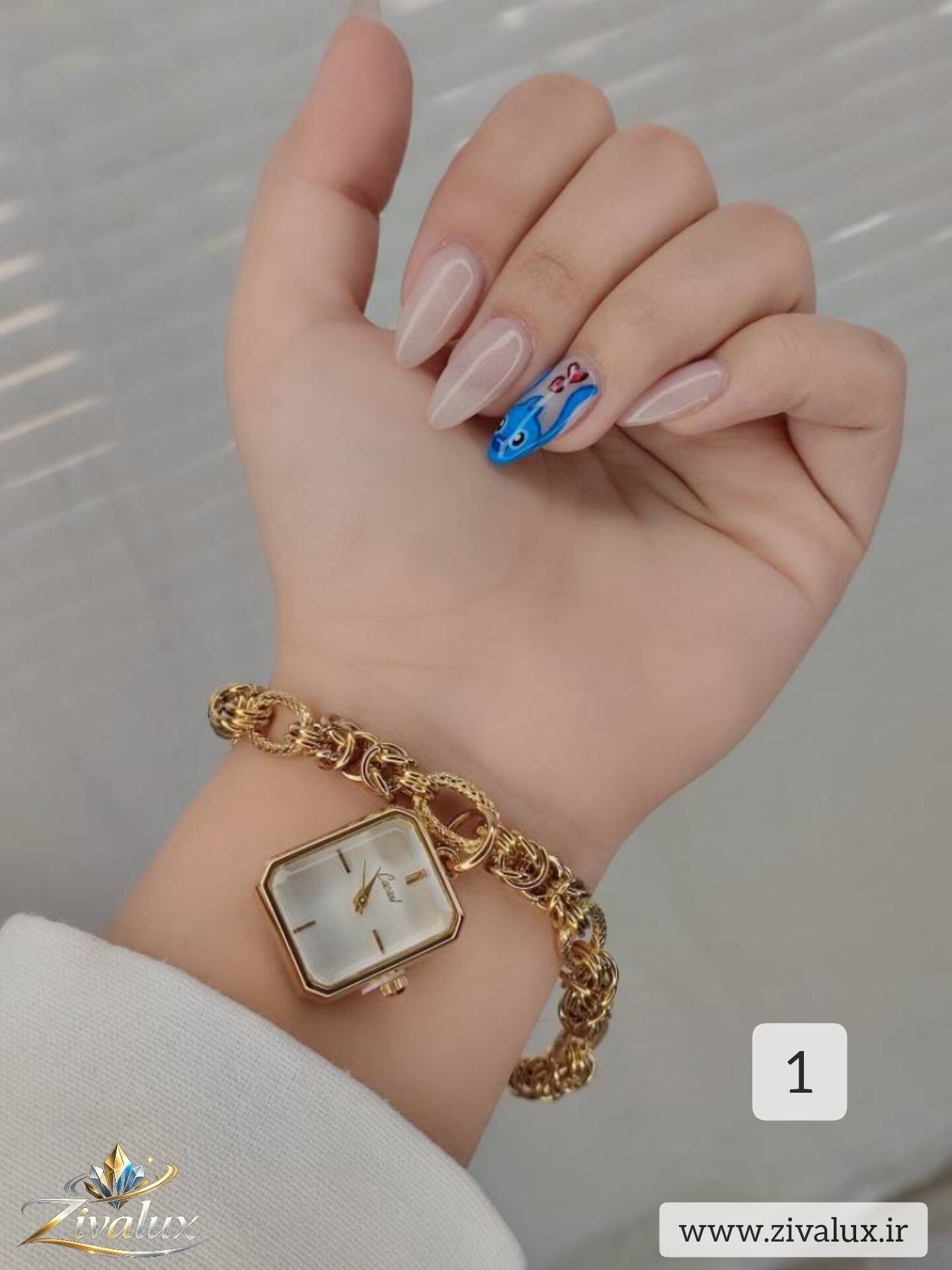 ساعت مچی زنانه مارک CACAXI  بند دستبندی استیل