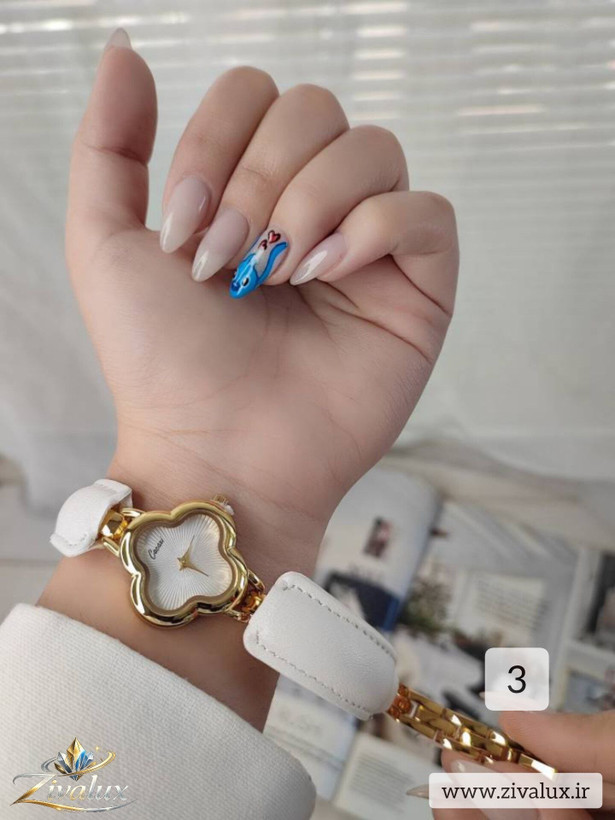 ساعت مچی زنانه مارک CACAXI بند چرم