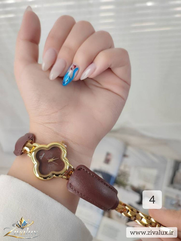ساعت مچی زنانه مارک CACAXI بند چرم
