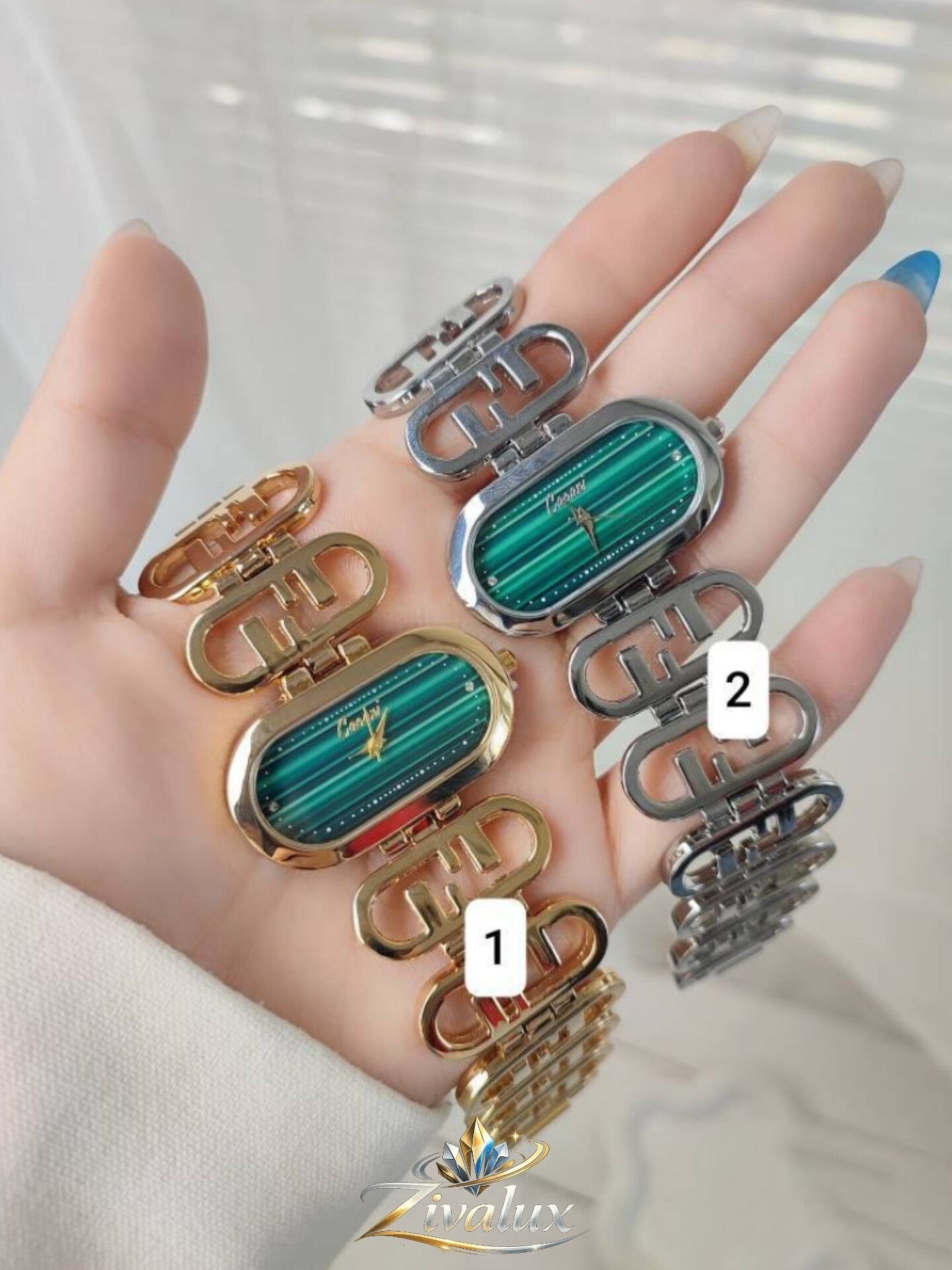 ساعت مچی زنانه مارک CACAXI بند استیل