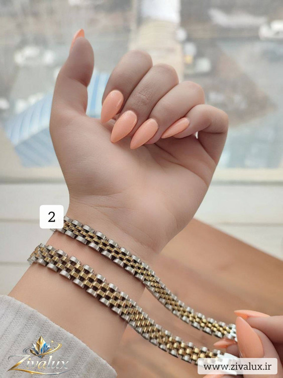 دستبند مردانه و زنانه مارک رولکس ROLEX استیل