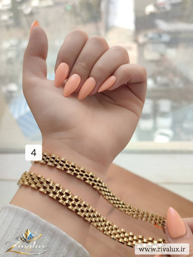 دستبند مردانه و زنانه مارک رولکس ROLEX استیل