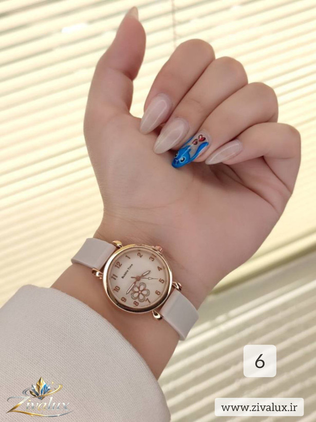 ساعت دخترانه مارک BUBBLE TIME بند سیلیکونی