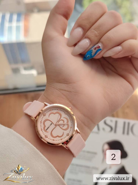 ساعت دخترانه مارک BUBBLE TIME بند سیلیکونی