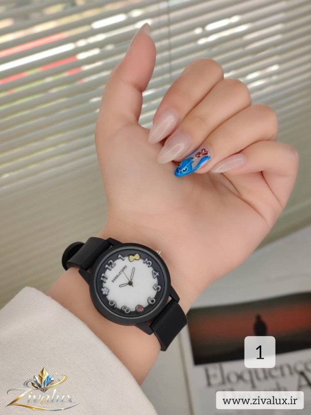 ساعت دخترانه مارک BUBBLE TIME بند سیلیکونی