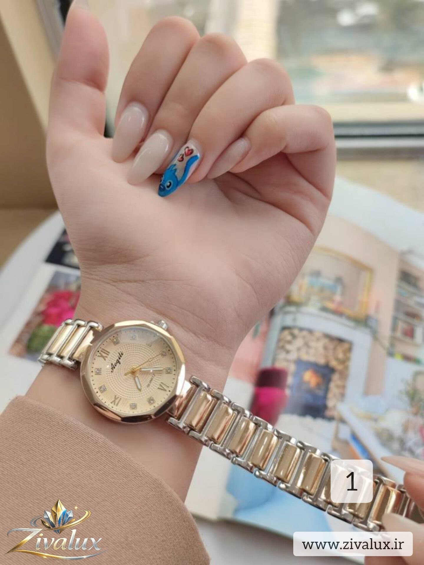 ساعت مچی زنانه مارک Aoqili بند استیل