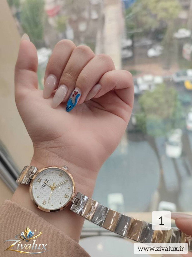 ساعت مچی زنانه مارک GUQi بند استیل