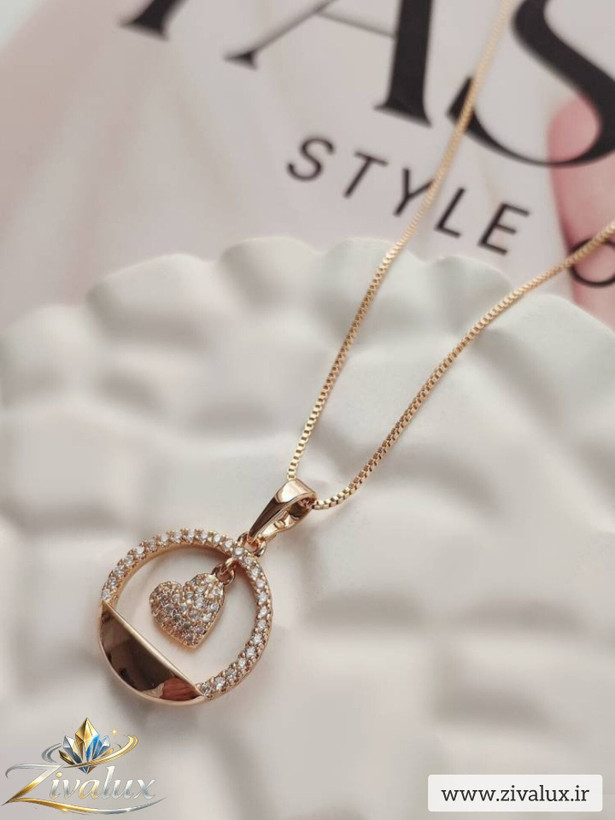 گردنبند زنانه مارک ژوپینگ XUPING طرح قلب