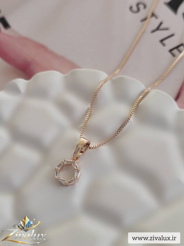 گردنبند زنانه مارک ژوپینگ XUPING نگین دار