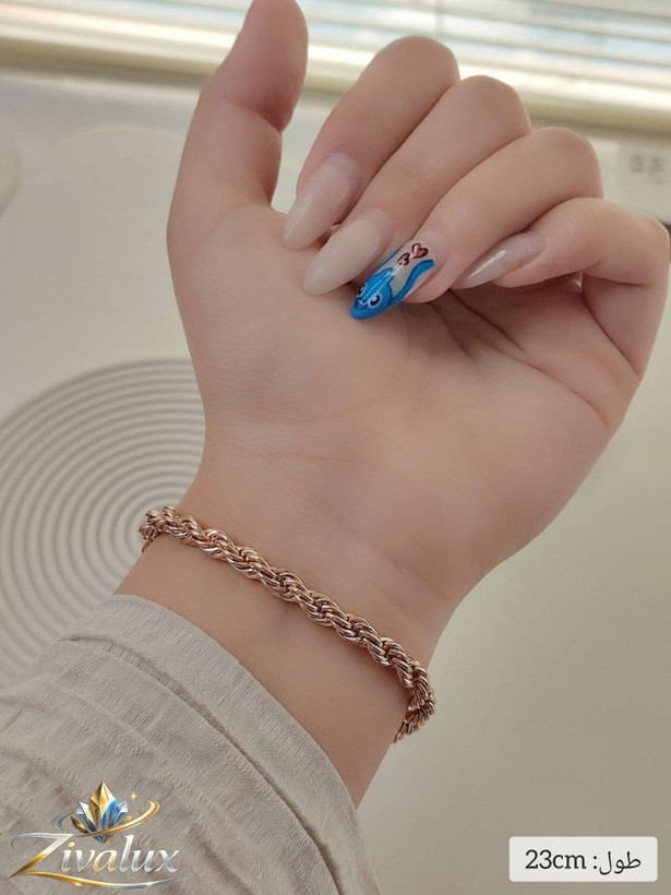 دستبند زنانه مارک ژوپینگ XUPING طرح طنابی