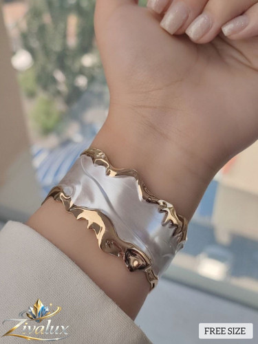 بنگل زنانه مدل مینا کاری BANGLE (فری سایز)