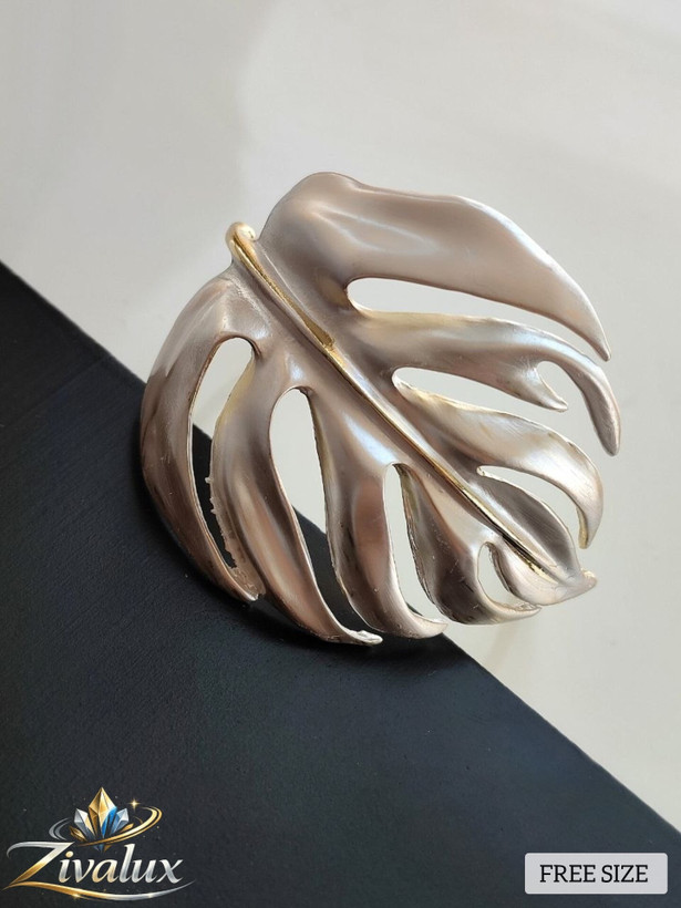 بنگل زنانه مدل مینا کاری BANGLE طرح برگ (فری سایز)