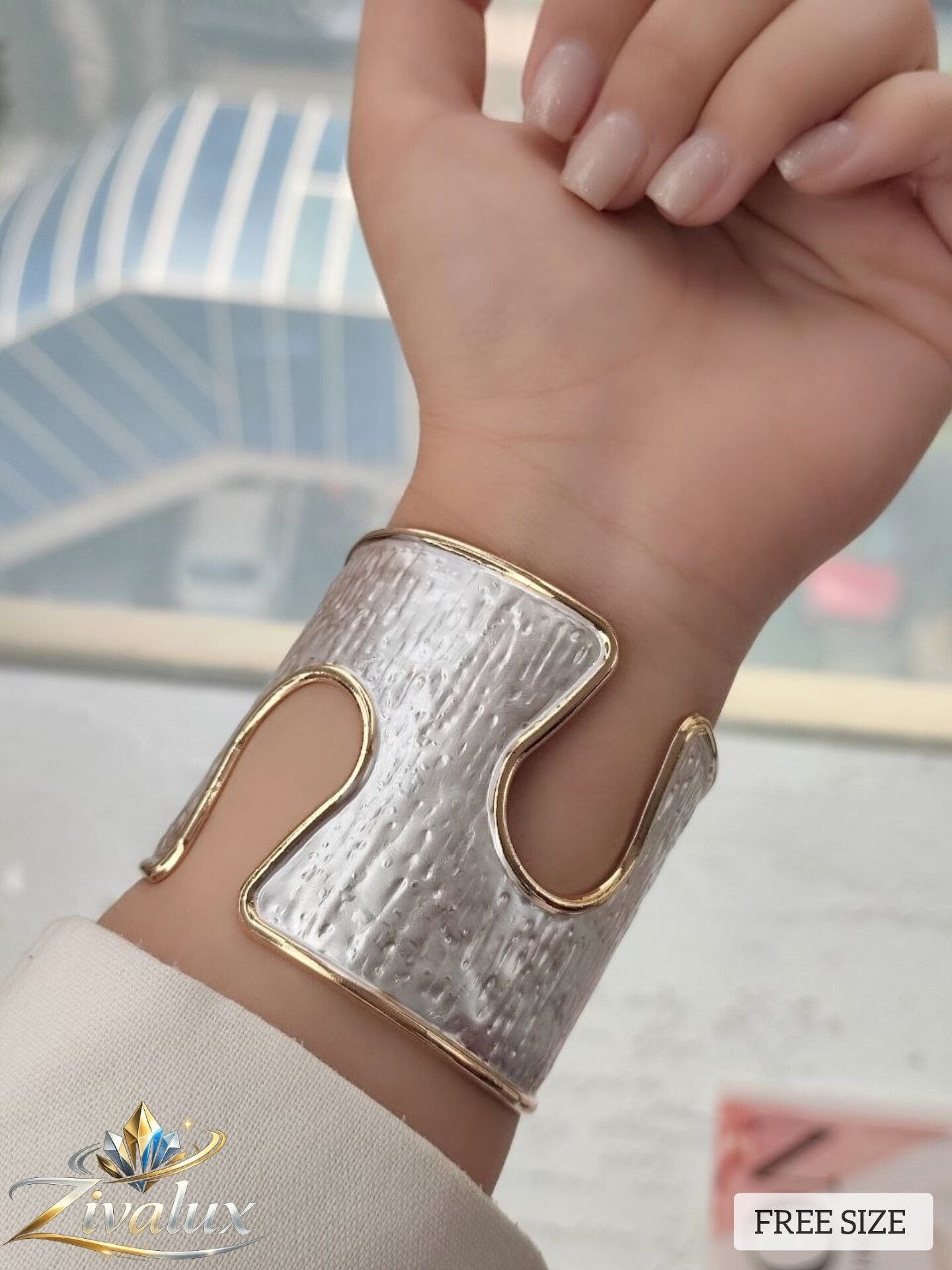 بنگل زنانه مینا کاری BANGLE (فری سایز)