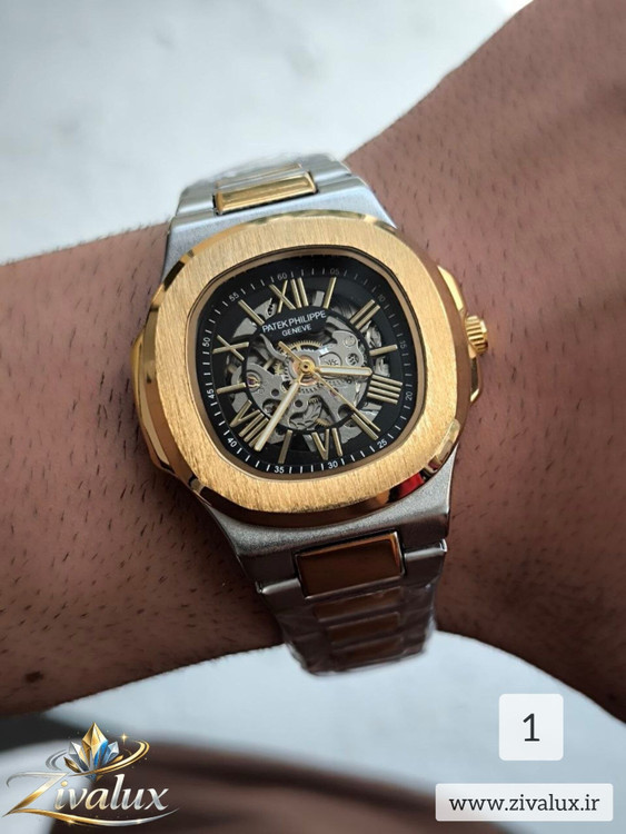 ساعت مردانه فلزی اتوماتیک مارک پتک فیلیپ PATEK PHILIPPE