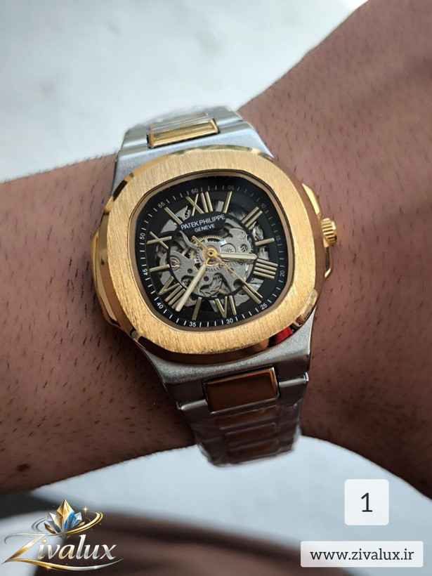 ساعت مردانه فلزی اتوماتیک مارک پتک فیلیپ PATEK PHILIPPE