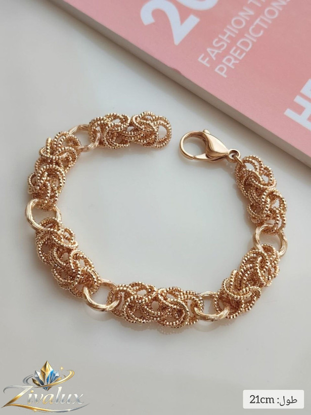 دستبند زنانه مارک ژوپینگ XUPING طرح زنجیری