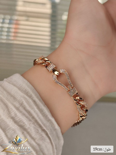 دستبند زنانه مارک ژوپینگ XUPING نگین دار