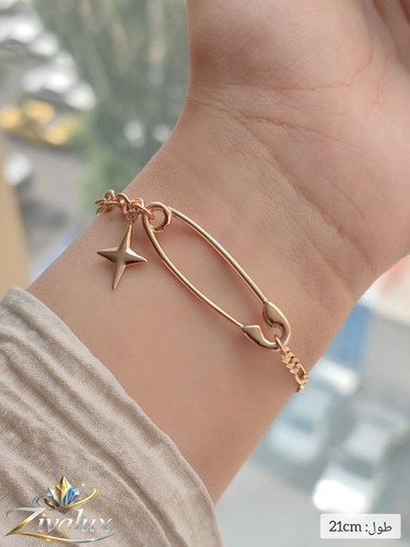 دستبند زنانه مارک ژوپینگ XUPING طرح سنجاق