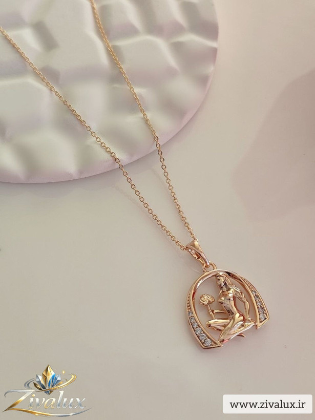 گردنبند زنانه مارک ژوپینگ XUPING نگین دار